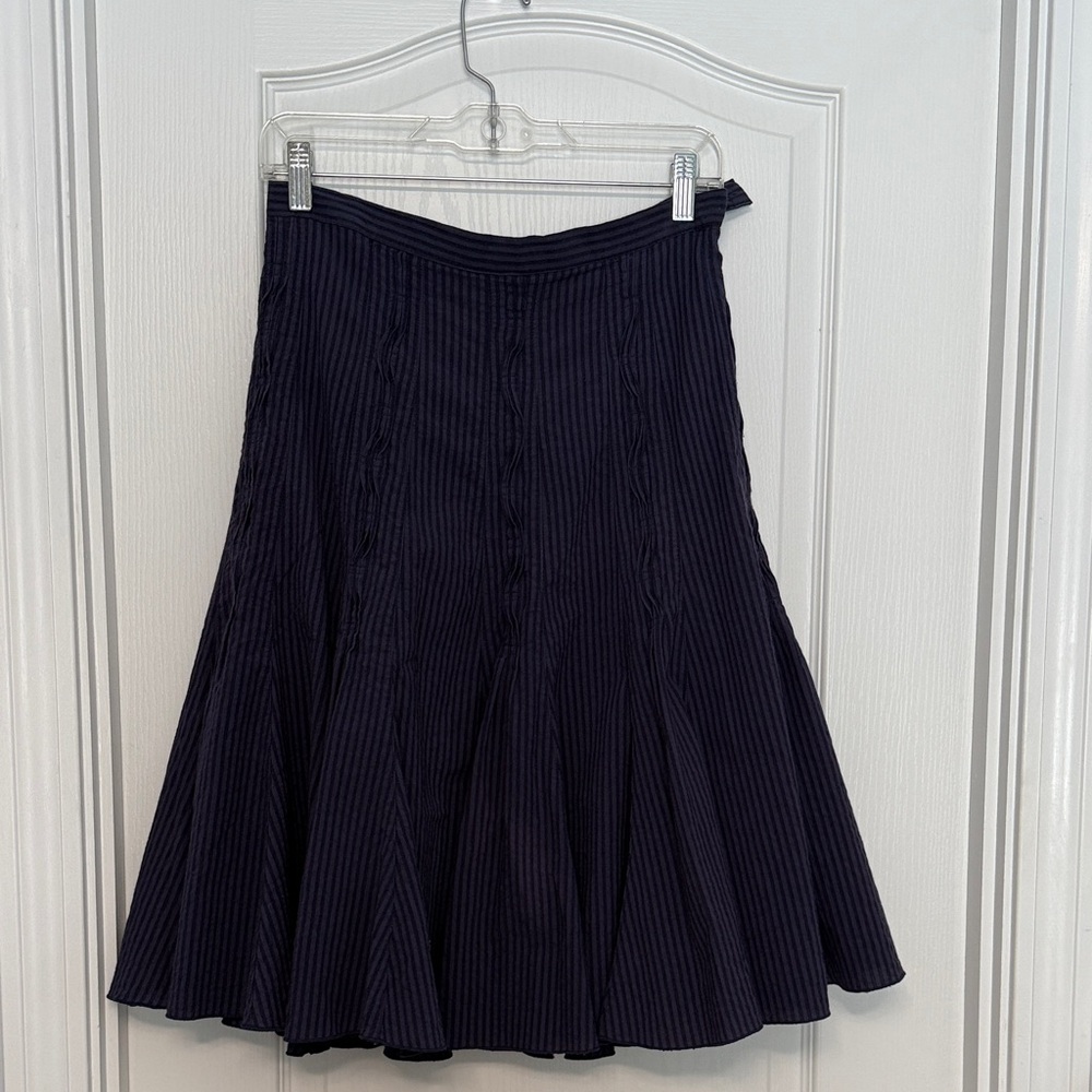 Perfect Navy Bluegrass Skirt from Coldwater Creek